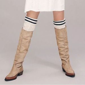 Free People Sterling Western Tall Boots Size eu38